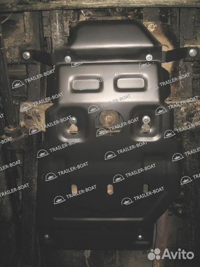 Защита раздаточной коробки и кпп УАЗ Патриот Пикап 14-нв V-2,7 сталь, 2 мм 13983