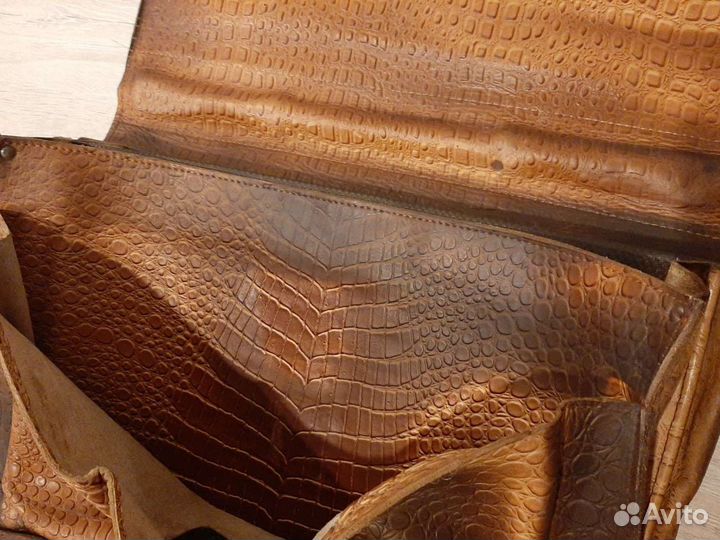 Мужской кожаный портфель (натуральная кожа)