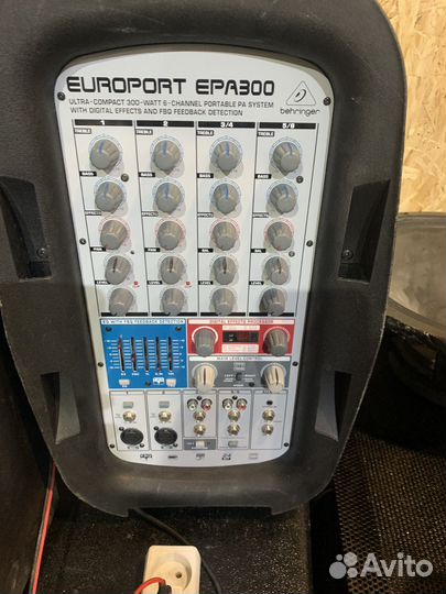 Активный микшерный пульт behringer epa 300