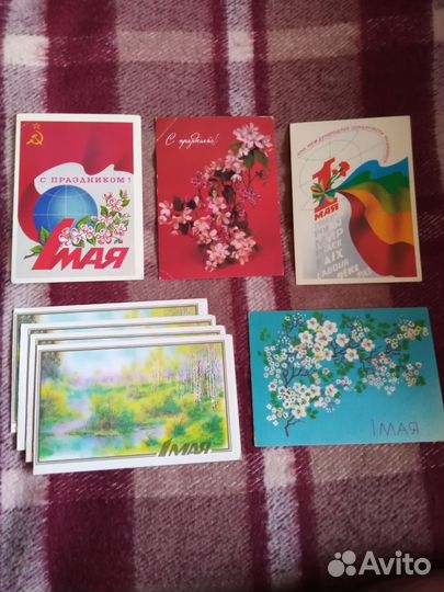 Открытки СССР чистые