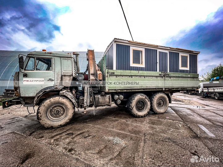 Деревянные бытовки с доставкой