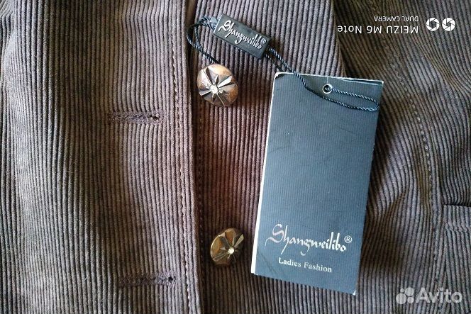 Пиджак вельветовый жен.46 Ladies Fashion Гонконг