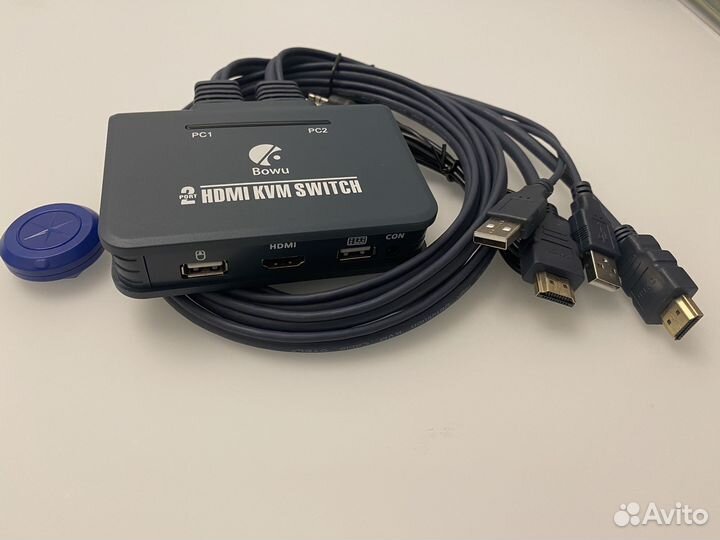 KVM switch переключатель с hdmi