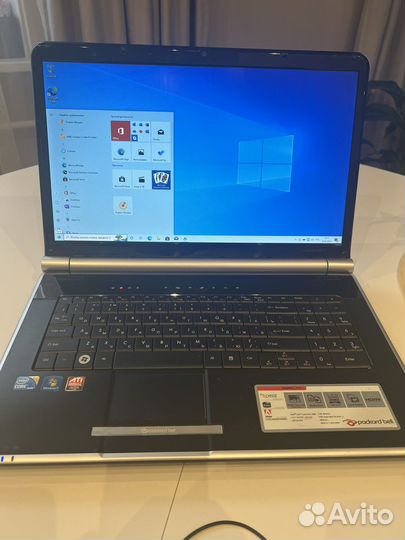 Большой ноутбук Packard bell 17 дюймов