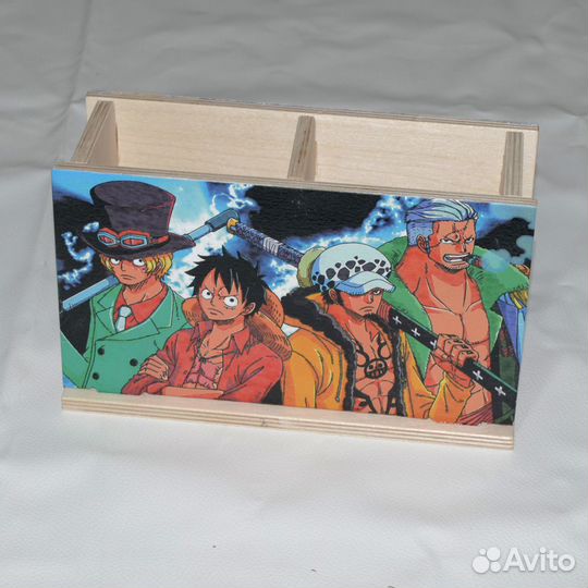 Настольный пенал для карандашей.аниме Ван-Пис