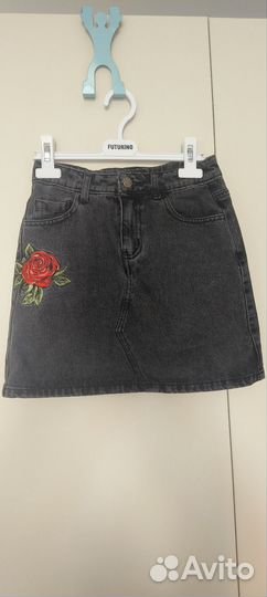 Джинсовая юбка для девочки