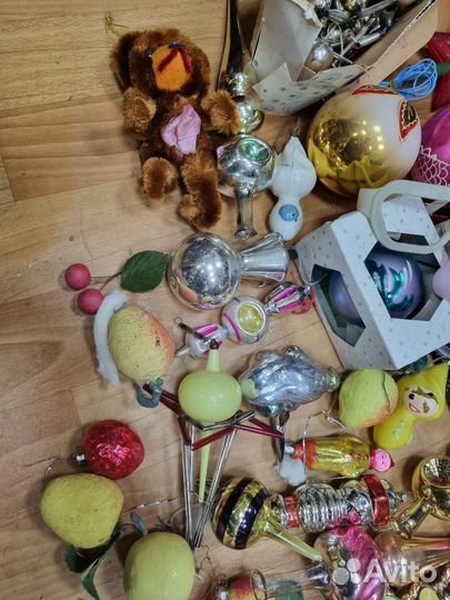 Елочные игрушки СССР