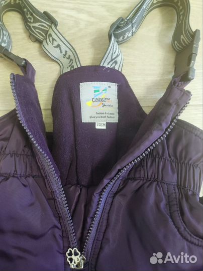 Детские вещи, комбинезон, весна - зима