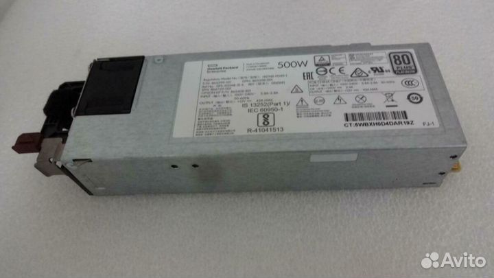 Блок питания HPE 500W