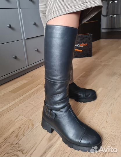 Сапоги женские натуральная кожа 39 Thomas Munz