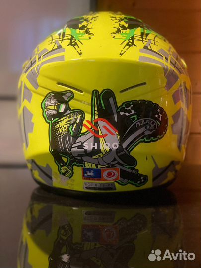 Шлем для питбайка детский