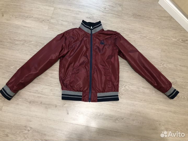 Ветровка -бомбер benetton 10-11 лет