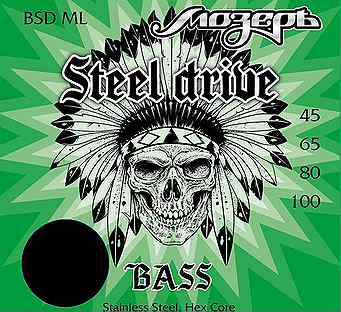 Мозеръ BSD-ML Комплект струн для бас-гитары, сталь