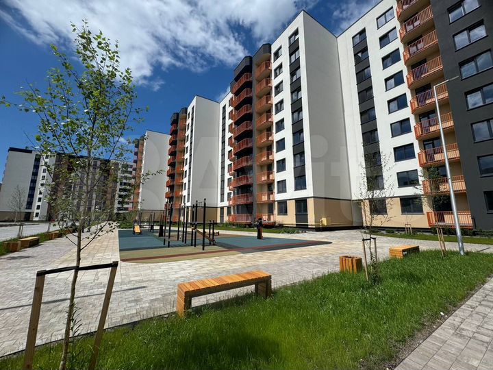 1-к. квартира, 39,4 м², 8/9 эт.