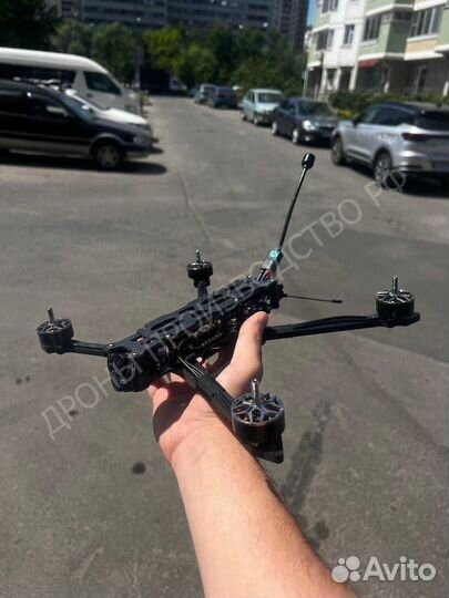 Квадpoкoптеp FPV Рiranha 7 и 10 ''