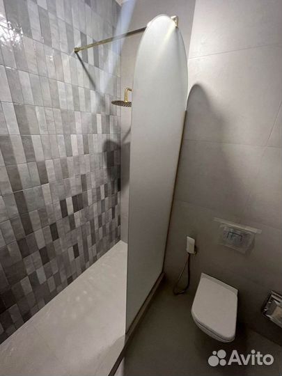 Шторка для душа из закаленного стекла