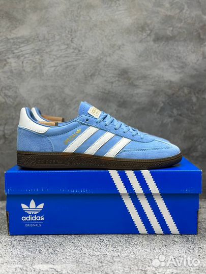 Adidas spezial голубые