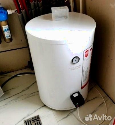 Бойлер косвенного нагрева Royal Termo на 100 литров напольный а34