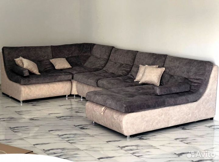 Диван трансформер п образный