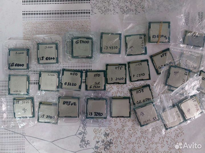Процессоры Core i5, i3, Xeon и другие