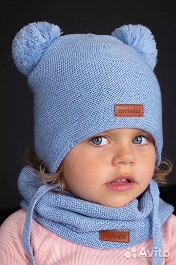 Шапка 3-5 лет шерсть metsola
