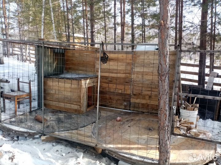 Вольер для собак уличный