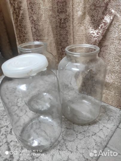 Банки стеклянные 5 литров
