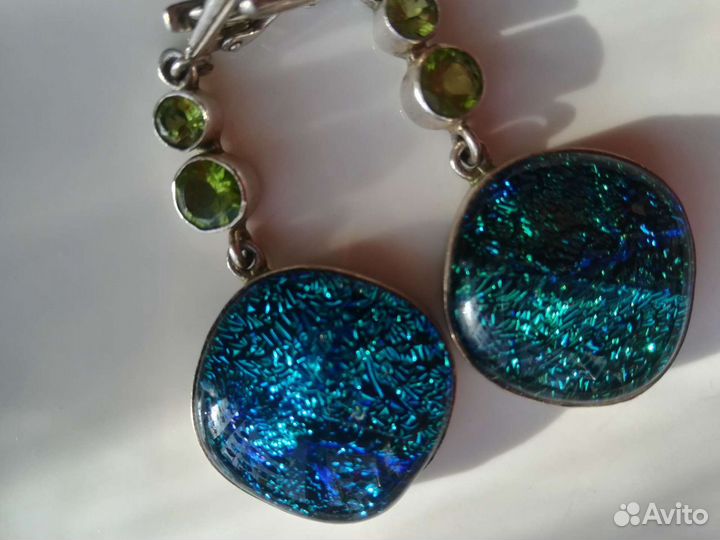 Серебряные серьги
