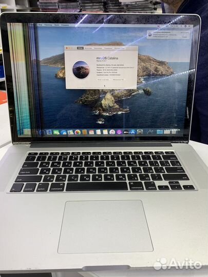 Apple MacBook Pro 15 A1398 2015 i7 16/256GB