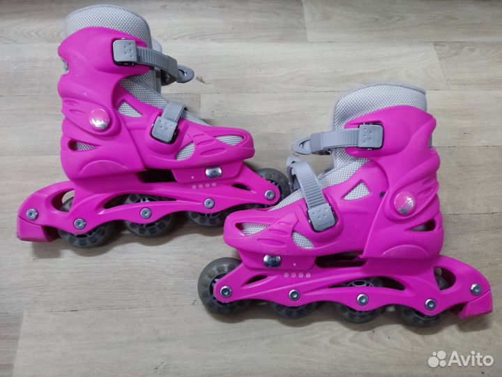 Роликовые коньки детские раздвижные