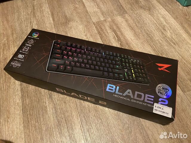 Клавиатура механическая ZET gaming Blade 2 объявление продам