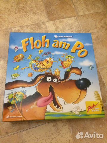 Настольная игра floh am po германия