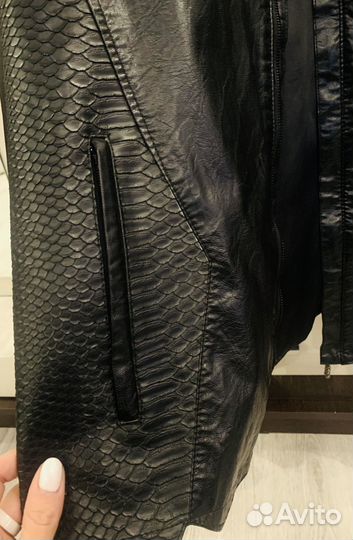 Куртка мужская кожаная новая
