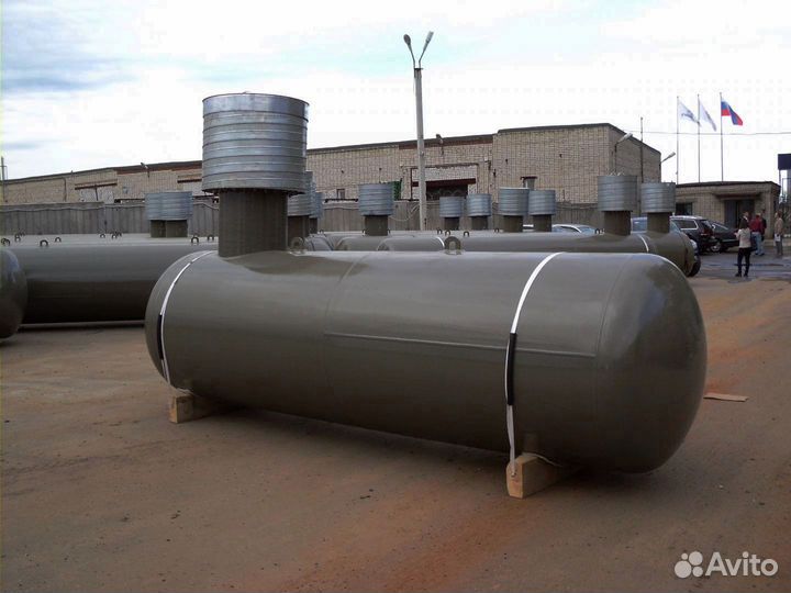 Газгольдер горизонтальный