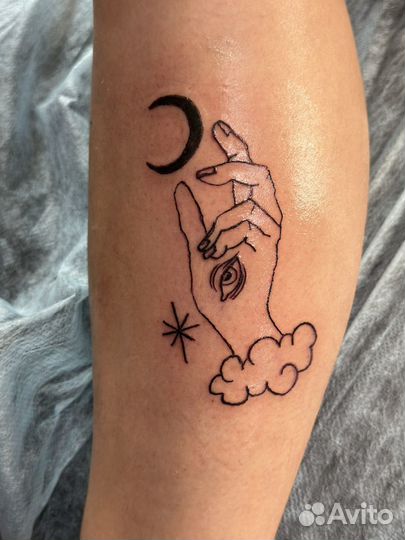 Модель на тату за расходники