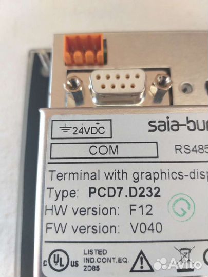 Панель оператора Saia-burgess PCD7.D232