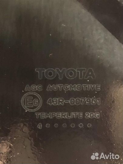 Форточка левая Toyota Camry V50,55