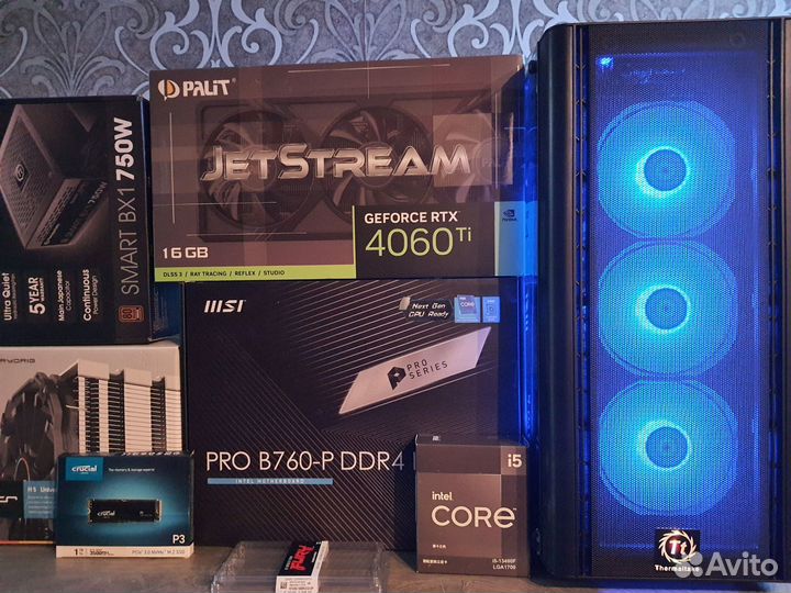 Новые Core i5 13490F/12600KF+RTX4060Ti+32GB+SSD1TB