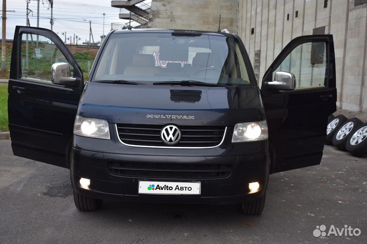 Volkswagen Multivan 2.5 МТ, 2007, 199 862 км