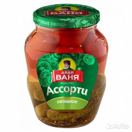 Ассорти Дядя Ваня Овощное 680г