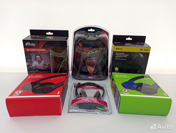 Игровые полноразмерные наушники для пк