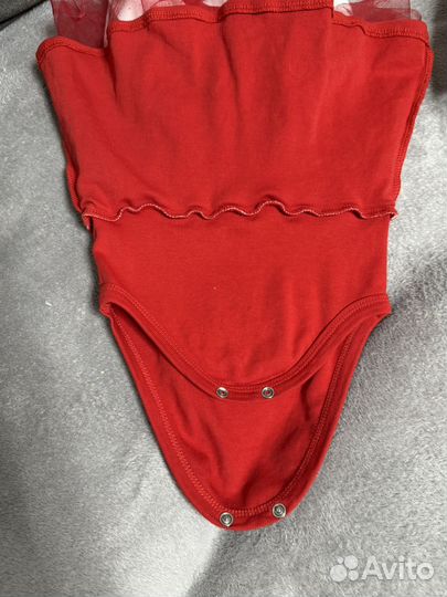 Платье боди новогоднее