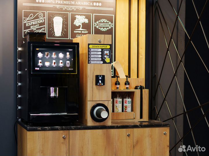 Кофейня самообслуживания Jetinno JL24, кофепоинт