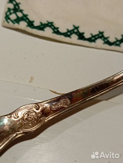 Ложечка СССР с серебрением