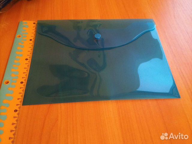 Конверт (папка )на кнопке А5, attache