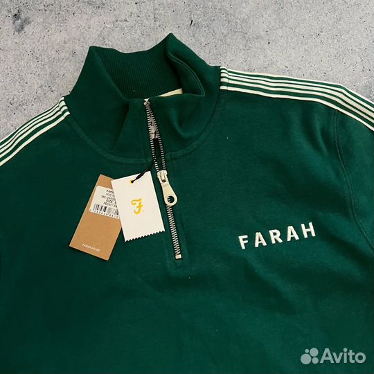 Полузип толстовка Farah