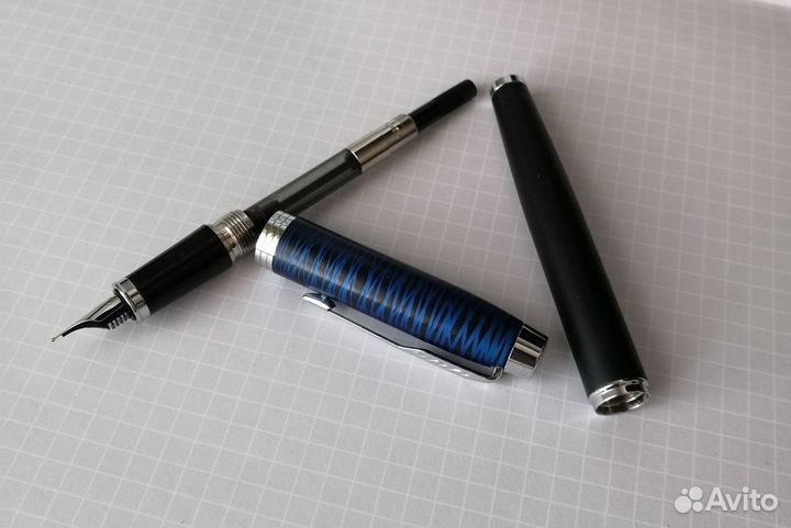Ручка перьевая Parker IM SE F320 Blue origin