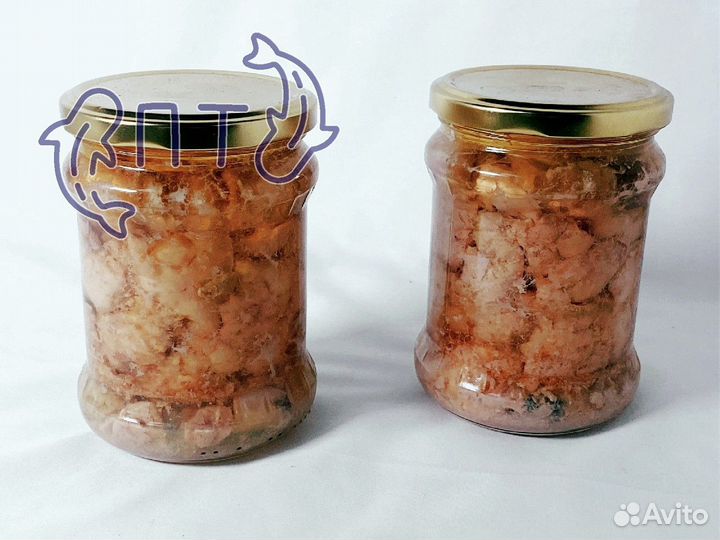 Печень трески в стекле