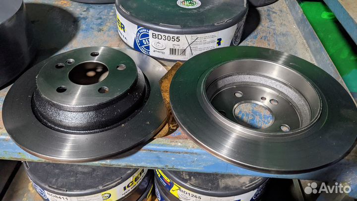 Тормозные диски задние 2 шт mercedes W220