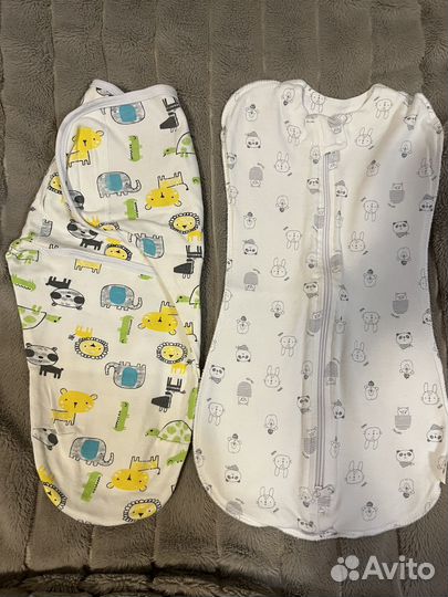 Пеленка кокон для новорожденных